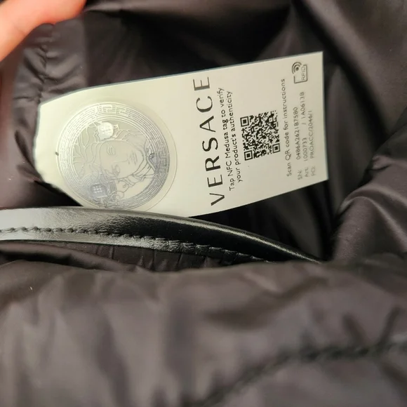 Versace Baroque Print Nylon Backpack - Made in Italy - Picture 12 of 14